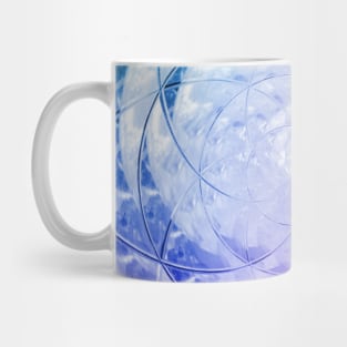 Navy Ombre Gemstone Crystal Mug